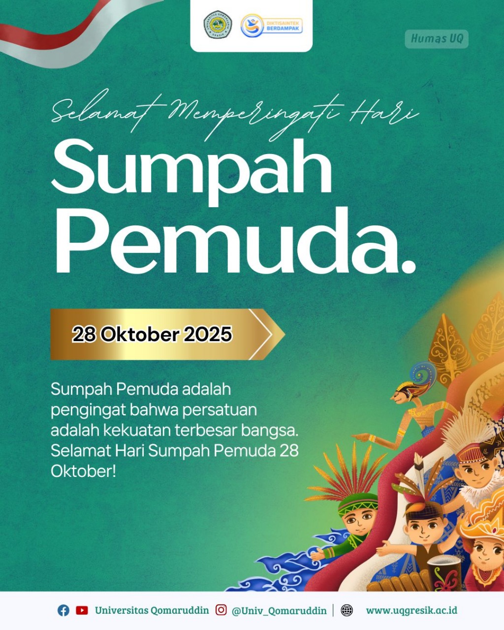 Selamat Memperingati Hari Sumpah Pemuda.